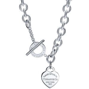 Tiffany & CO. Tiffany & Co Heart Tag Toggle Necklace